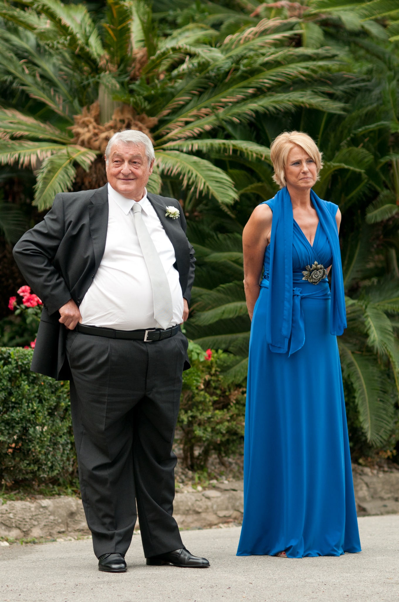 Claudio Macchiavelli e la moglie Valeria