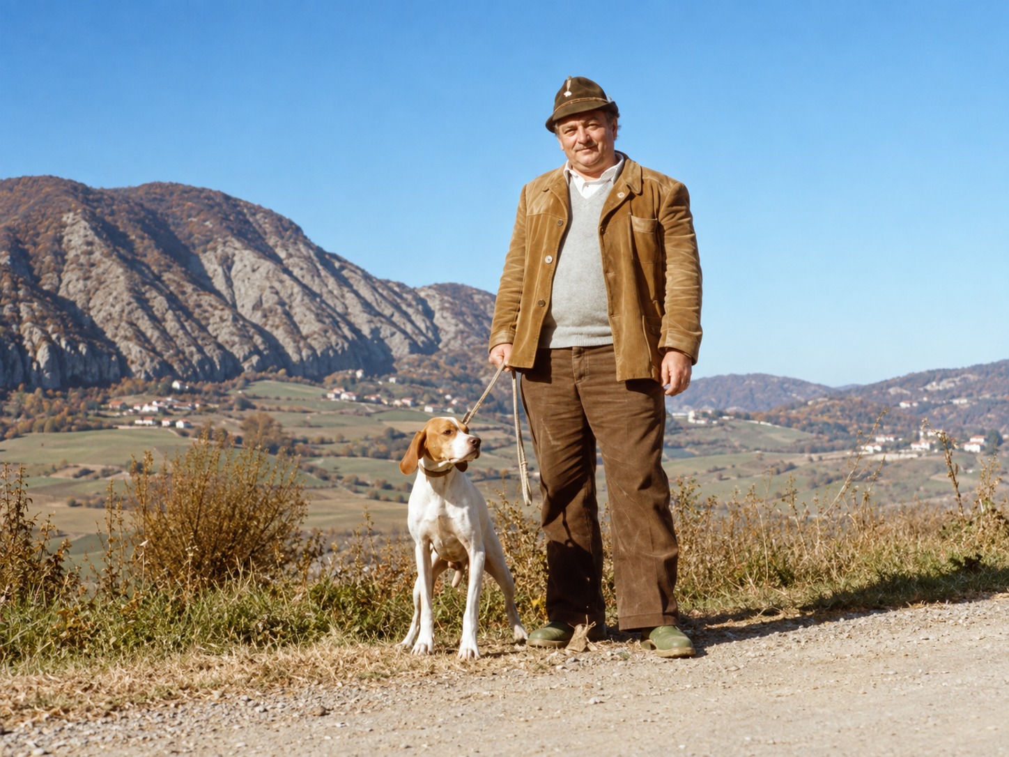 Claudio Macchiavelli con Jaga di Veronello